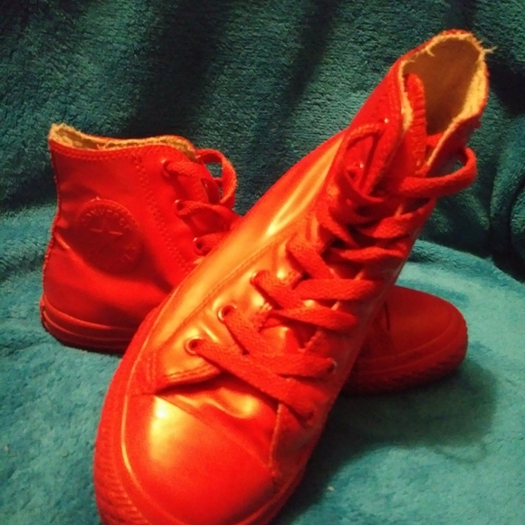 Converse • Cherry Red • Kids 3 • Back To School - Picture 2 of 10